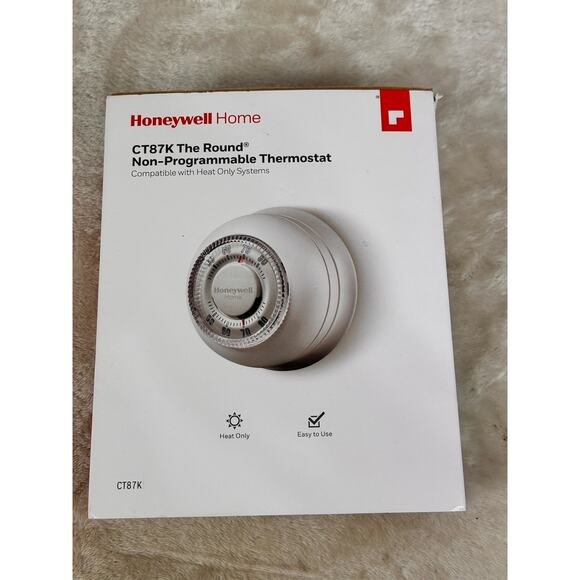 Honeywell CT87N "The Round" Non-Programmable Thermostat New Open Box - Picture 1 of 7